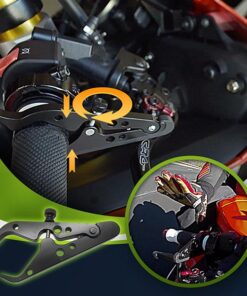 Gasklepslot voor motorfiets