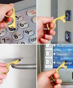 No Touch deuropenergereedschap met sleutelhangerhanger