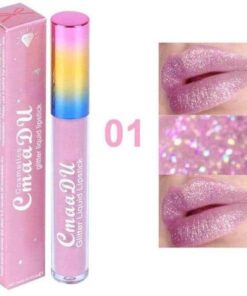 Briljante diamantglitter vloeibare lippenstift