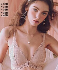 LaxChic ademende kanten bh met gesp aan de voorkant