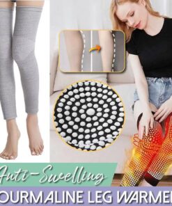Anti-zwellende toermalijn beenwarmers