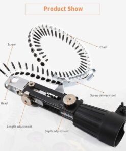 Adapter voor elektrisch boorkettingspijkerpistool