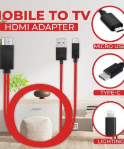 Mobiel naar TV HDMI-adapter