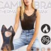 Cami-Bra thermische kanten tanktop