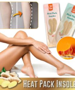 Anti-zwelling, zelfverwarmende inlegzolen