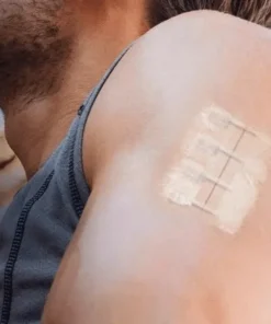 Naaldvrije hechting voor wondpleister