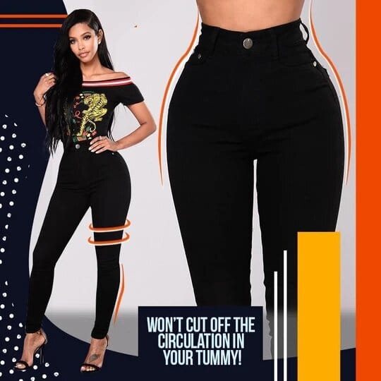 Stretchjeans met perfecte vorm