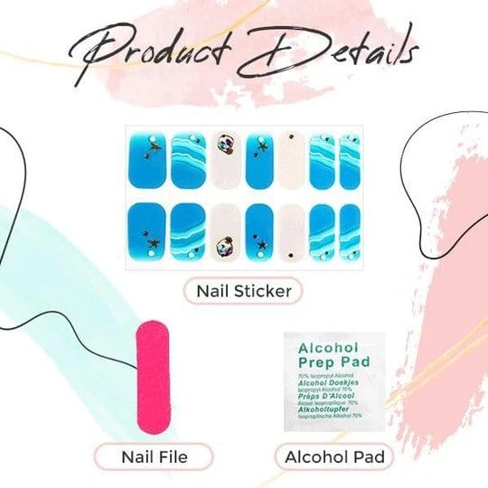 Nailon Sparkle Gems 3D-sticker - Image 13