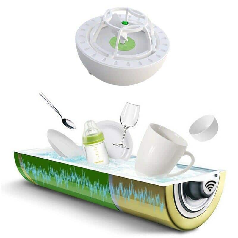 Ultrasone draagbare vaatwasser en wasartefact - Image 13