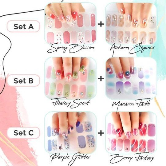 Nailon Sparkle Gems 3D-sticker - Image 14