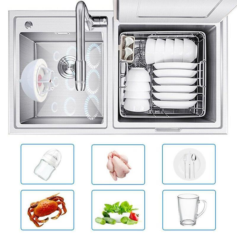 Ultrasone draagbare vaatwasser en wasartefact - Image 14