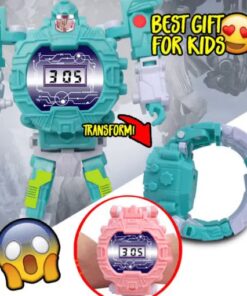 2-in-1 transformerend robotspeelgoedhorloge