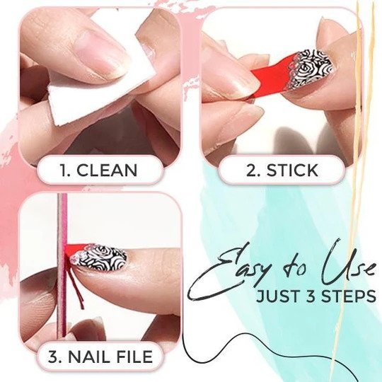 Nailon Sparkle Gems 3D-sticker - Image 3