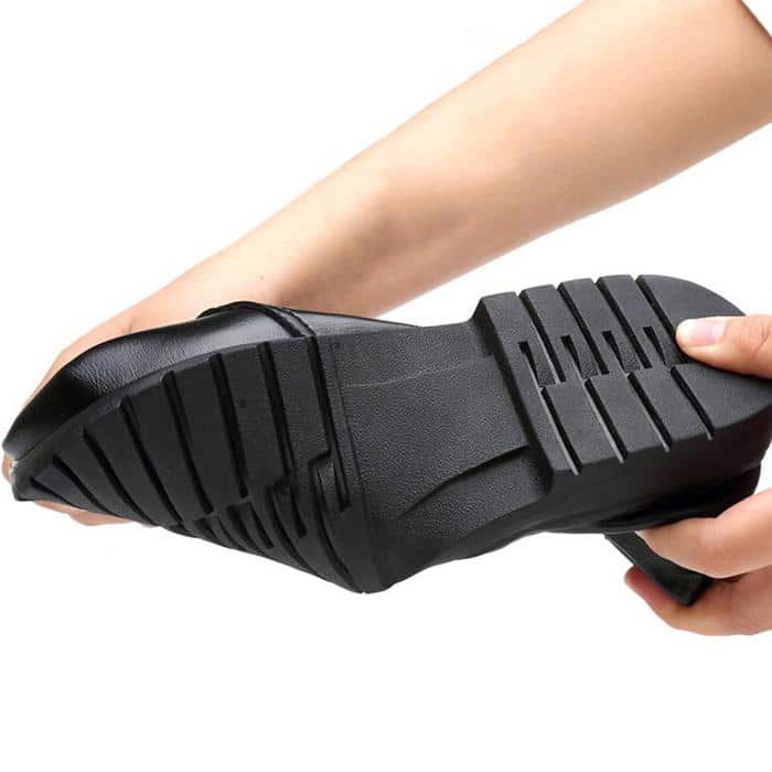 Heren microvezel leer antislip zakelijke comfortabele formele schoenen - Image 3