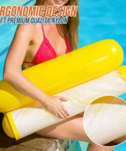 Opblaasbare waterhangmat en drifter