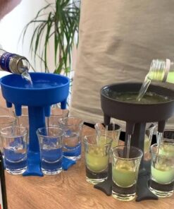 Houder voor 6 borrelglaasjes