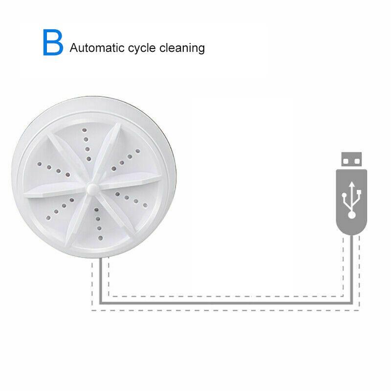 Ultrasone draagbare vaatwasser en wasartefact - Image 7