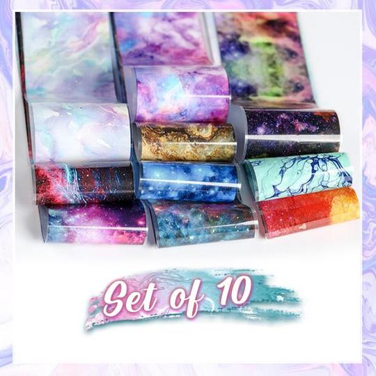 Nailtural Instant marmeren foliestickers - Image 6