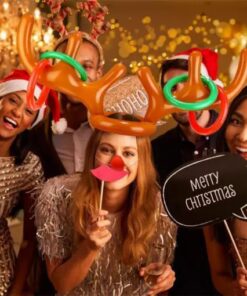 Kerst Rendier Gewei Ring Gooi Spel