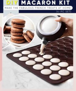 DIY Macaron-set (set van 4 stuks)