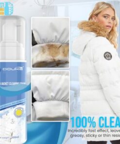 Reinigingsschuim voor donsjacks