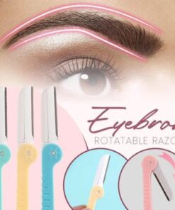 Wenkbrauw draaibare scheermessen (3PCS)