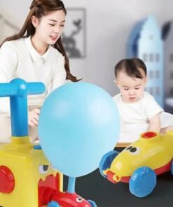 Traagheidskrachtballonwagen