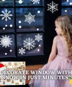 InstaDecor Kerst Sneeuw Spray Sjablonen (5st)