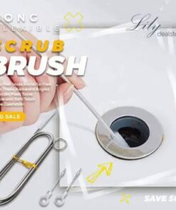 Schrobborstel met lange steel