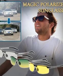 Magische gepolariseerde zonnebril