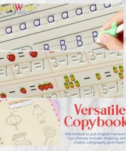 MagicWrite herbruikbaar kalligrafie oefenboek en pennenset