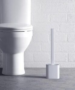 Siliconen flexibele toiletborstel
