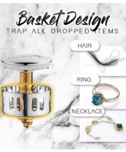 Roestvrijstalen push-type stuiterkern