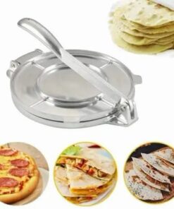 Roestvrijstalen tortilla-naaivoet met handvat