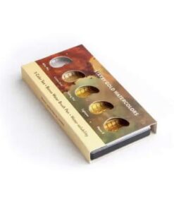 Sterrenhemel gouden aquarellen 5 set