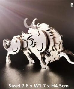 Steel Warcraft 3D metalen puzzel