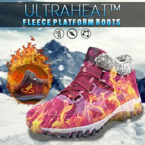 Ultra Heat Fleece-platformlaarzen