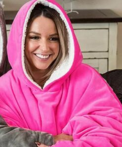 Winter oversized verwarmende deken hoodie