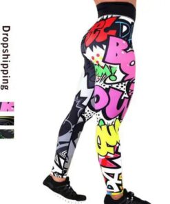 Dames digitaal bedrukte leggings